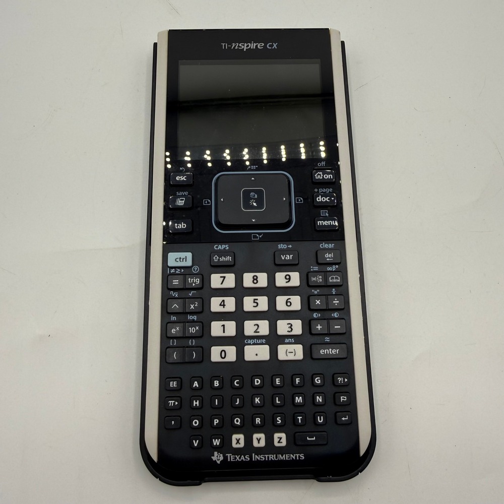 Texas Instruments TI-Nspire CX Graphing Calculator White For Parts Repair